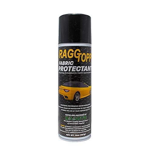 Convertible Top Fabric Protectant Aerosol UV Resistant Water Repellent 14 oz