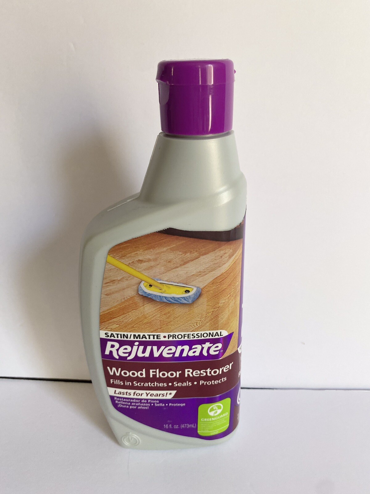 Rejuvenate Satin Matte wood floor professional restorer 16 oz. New, made in USA