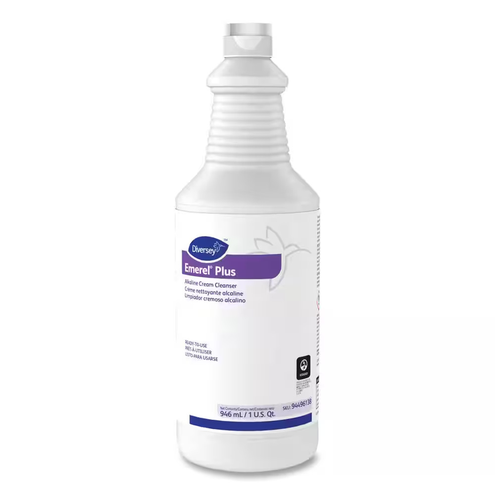 32 Oz. Odorless Emerel plus Cream All-Purpose Cleaner Squeeze Bottle (12-Carton)