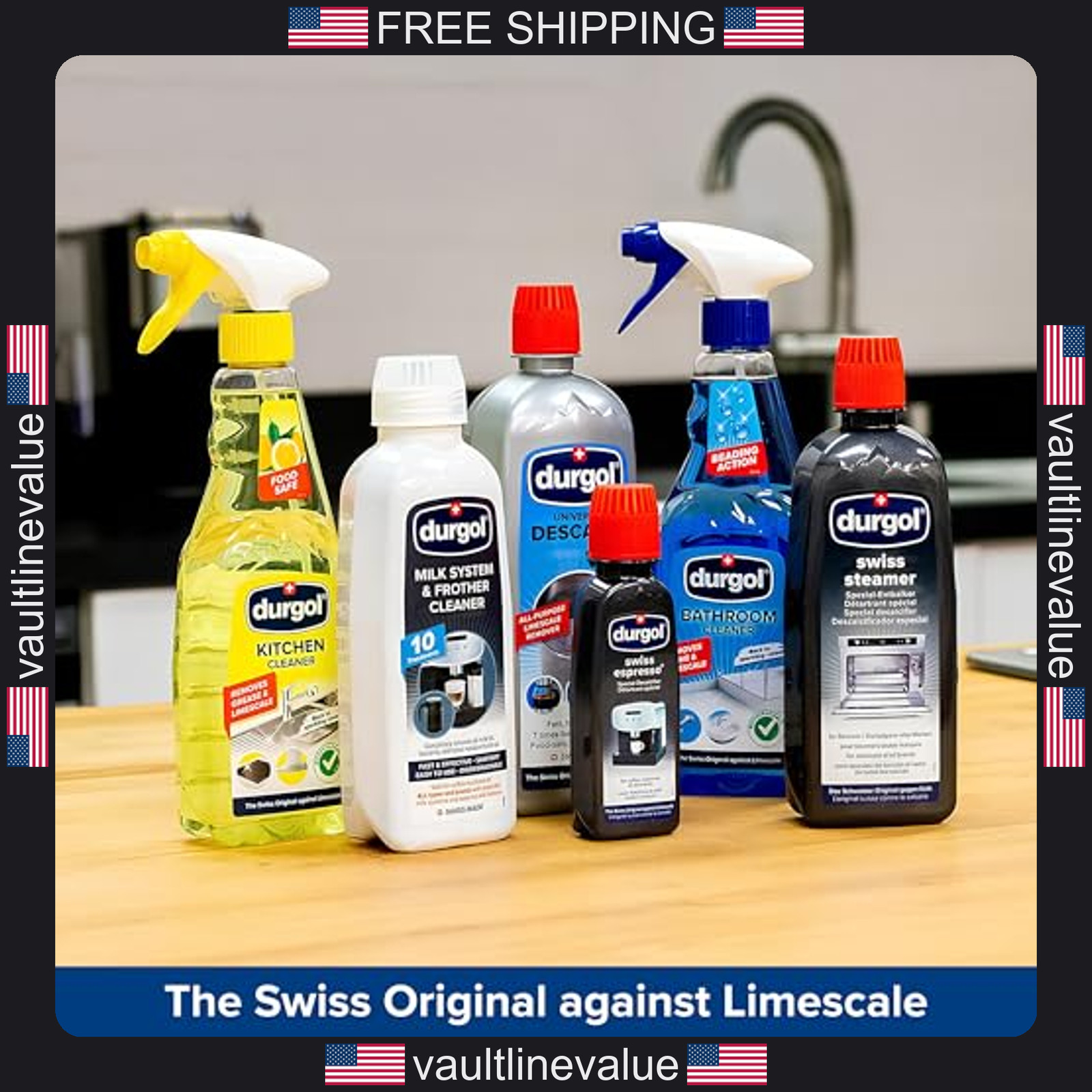 Durgol Kitchen Cleaner Descaler 16.9oz Fast Acting Limescale Remover