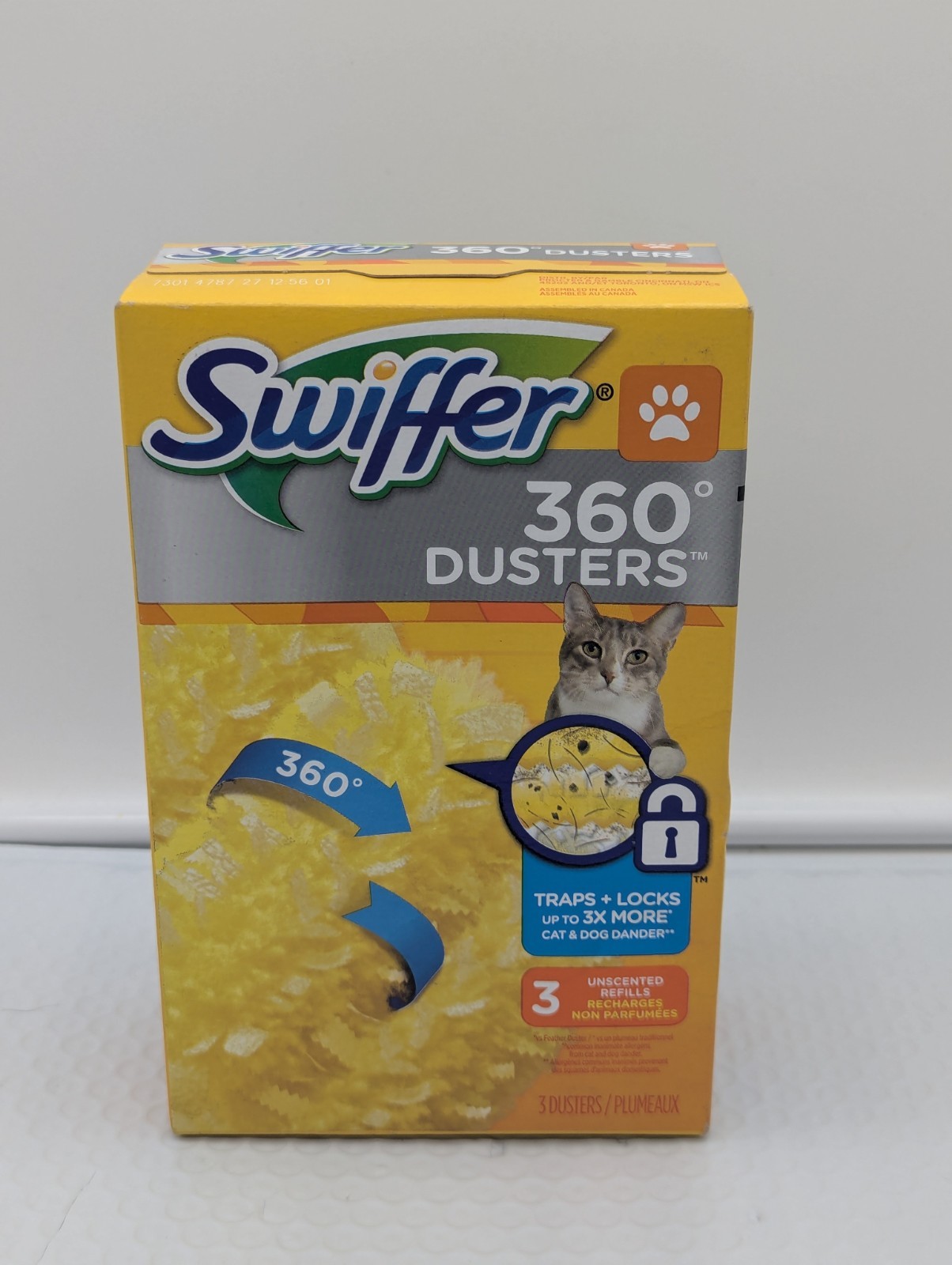 2016 Swiffer duster 360 Pet Refills Unscented 3 Pack Brand New Sealed