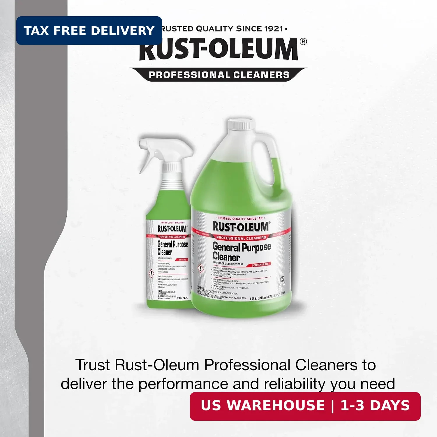 Rust-Oleum Professional Cleaners General Purpose Cleaner | Trigger Spray 32 oz C