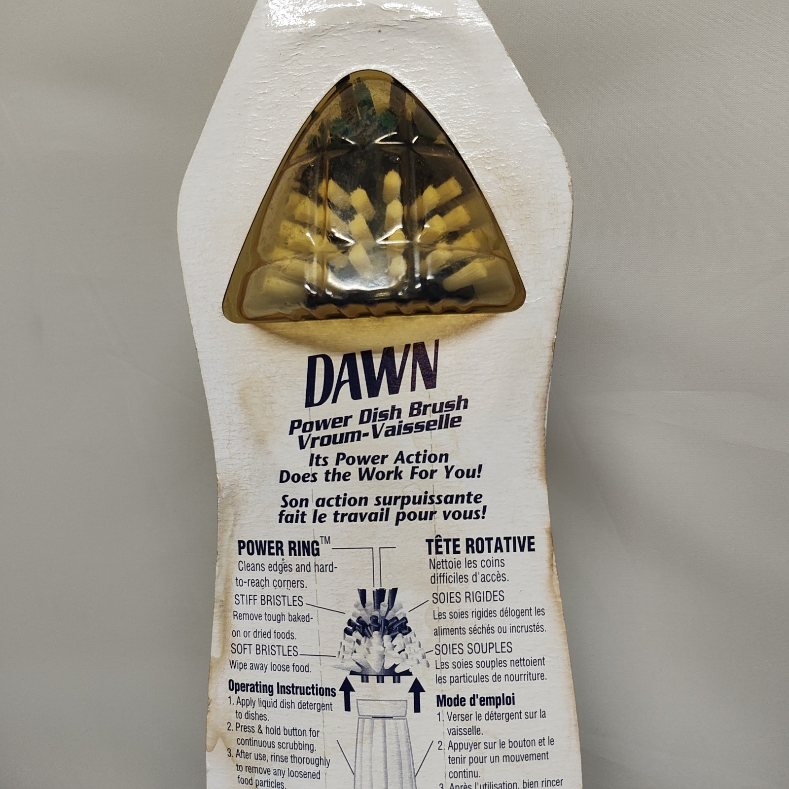 2003 Dawn Power Dish Brush NEW in Package Battery Operated NOS Discontinued
