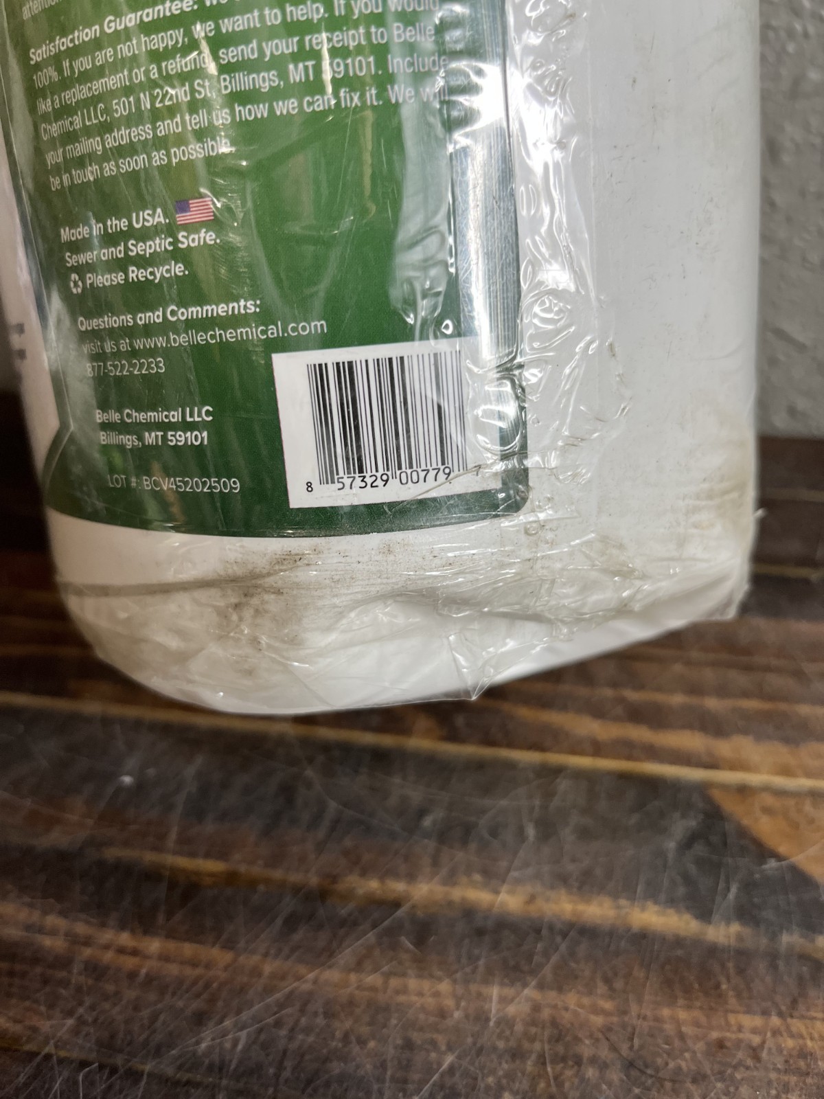 Belle Chemical 45% Pure Vinegar Concentrated Industrial Grade 1 Gallon