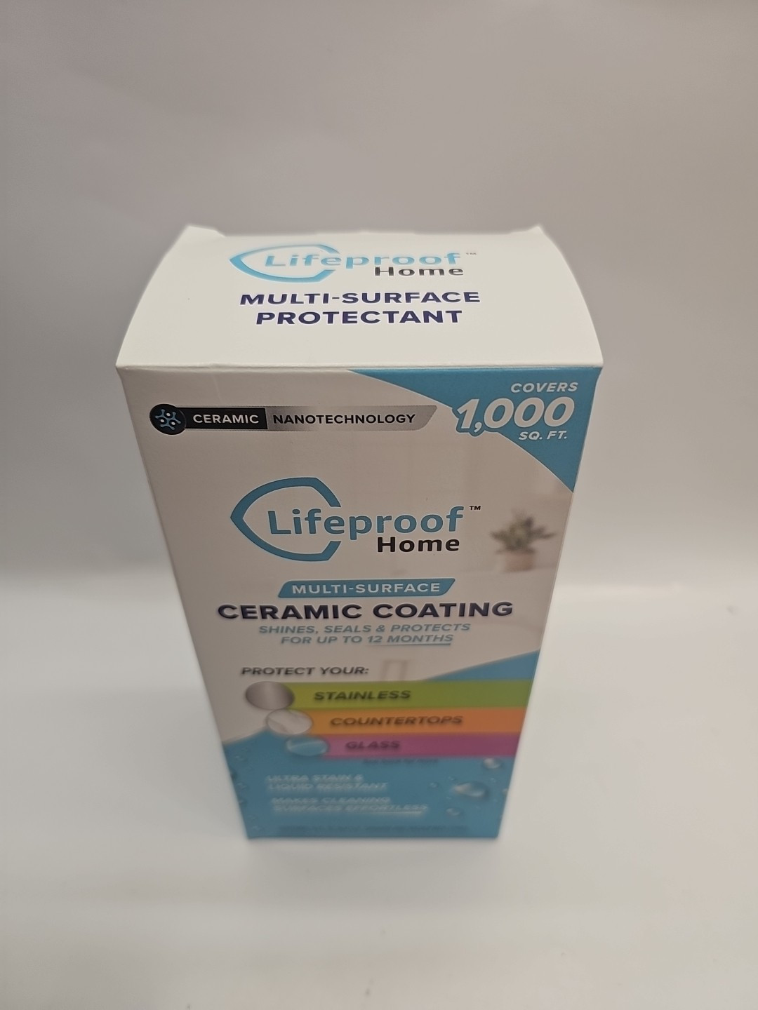 Lifeproof Home Multi-Surface Ceramic Nanotechnology Coating Spray 8 fl oz Box