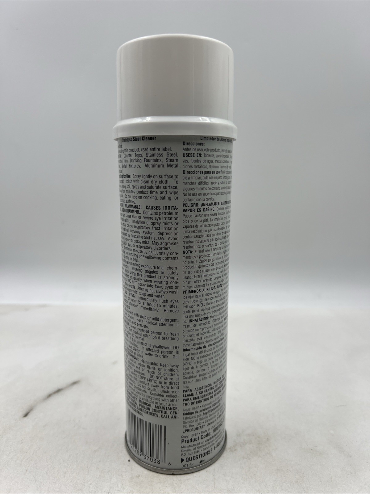 Zep Commercial Stainless Steel Cleaner 1 Litre Spray