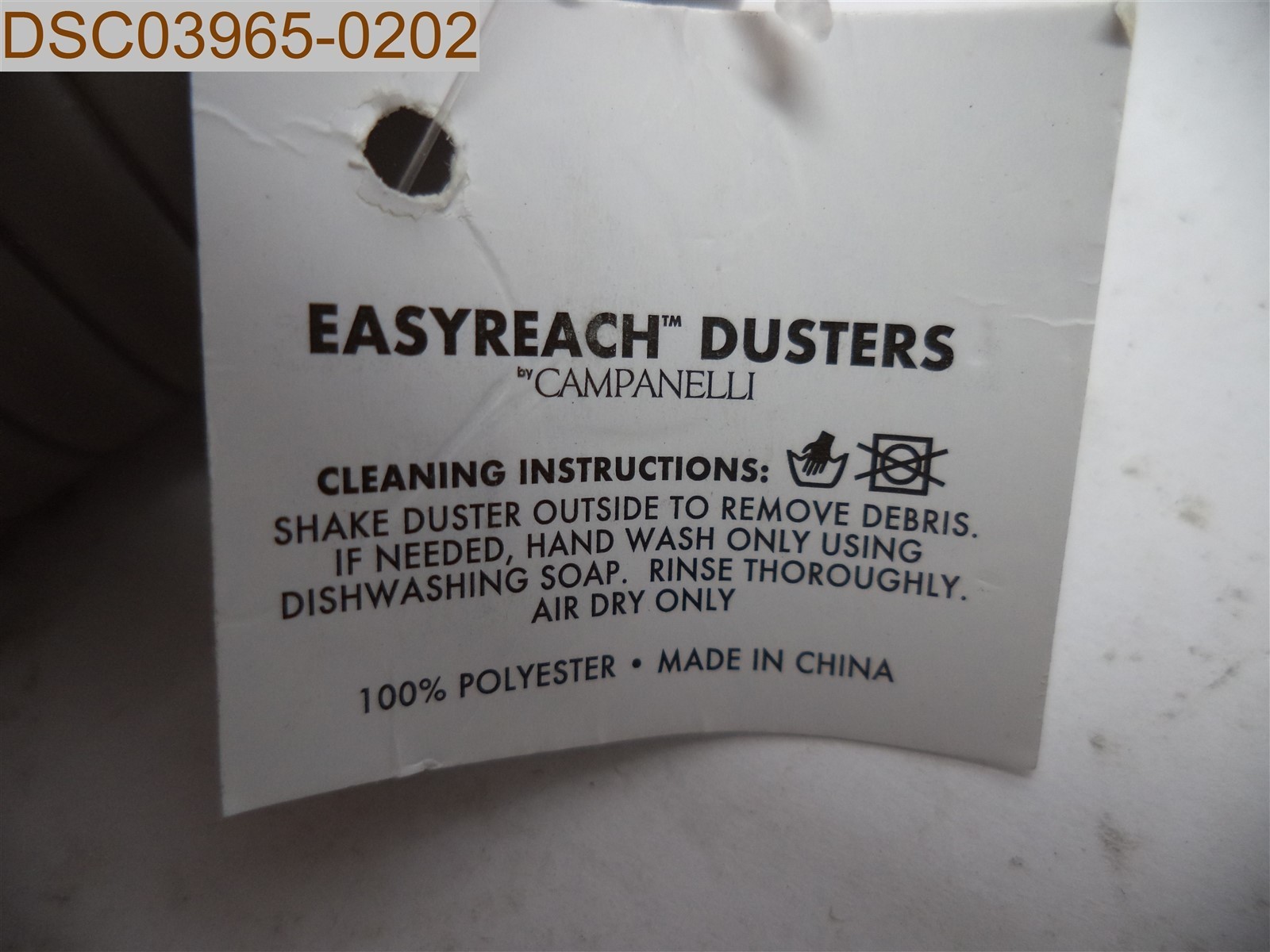 HANDLE ONLY: Campanelli Easy Reach Microfiber Duster
