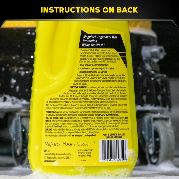 new， G17748 Ultimate Wash and Wax, 48 oz