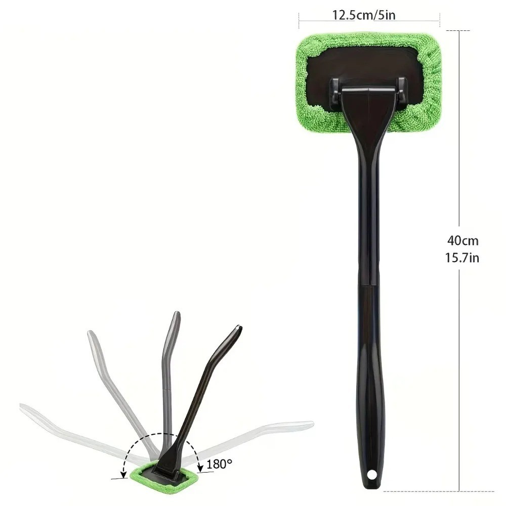 New Microfiber Car Wiper Cleaner Glass Brush Window Windshield Cleaning Tool