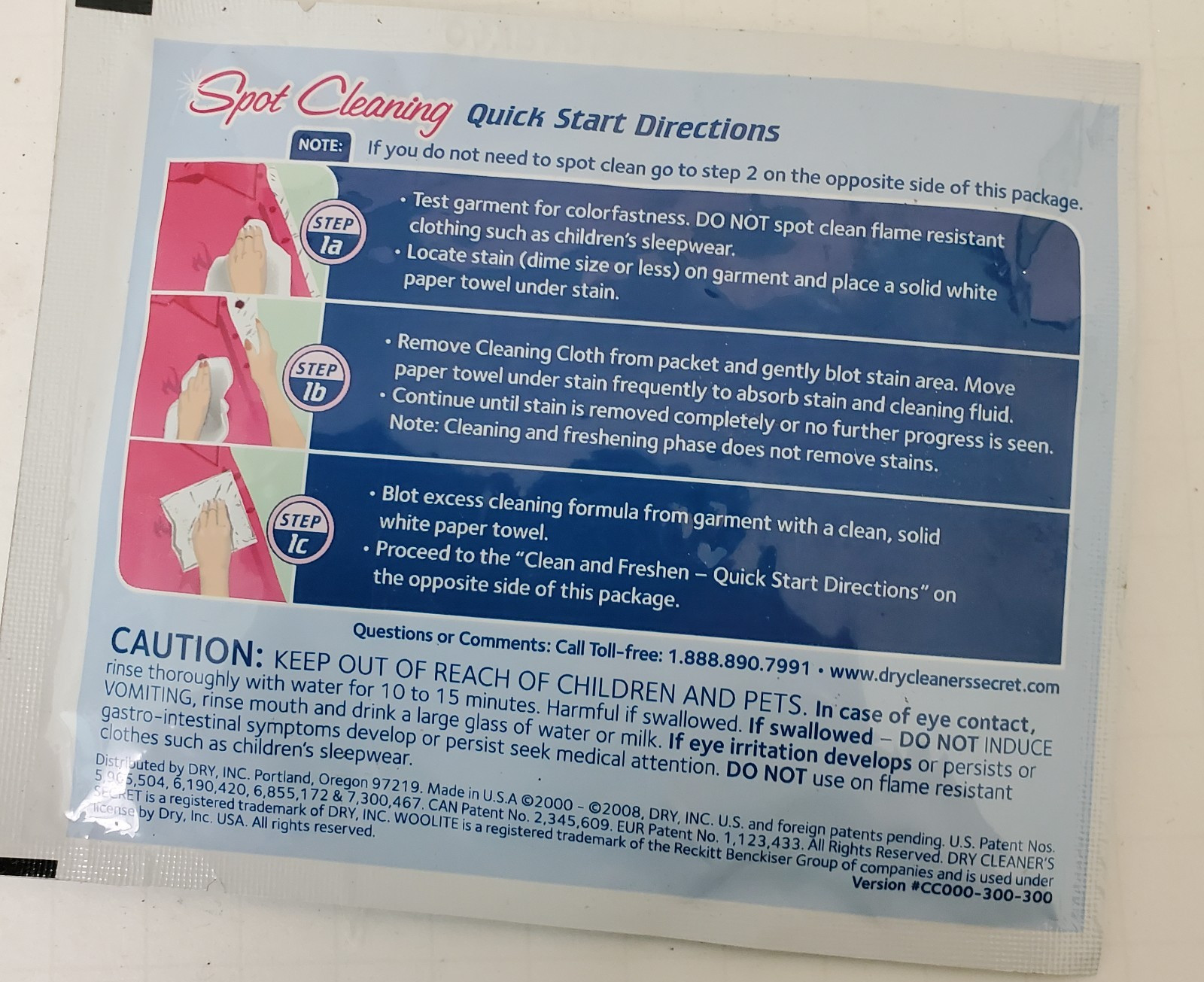 Woolite Dry Clean at Home Dry Cleaner’s Secret Dry Inc Lot of 15