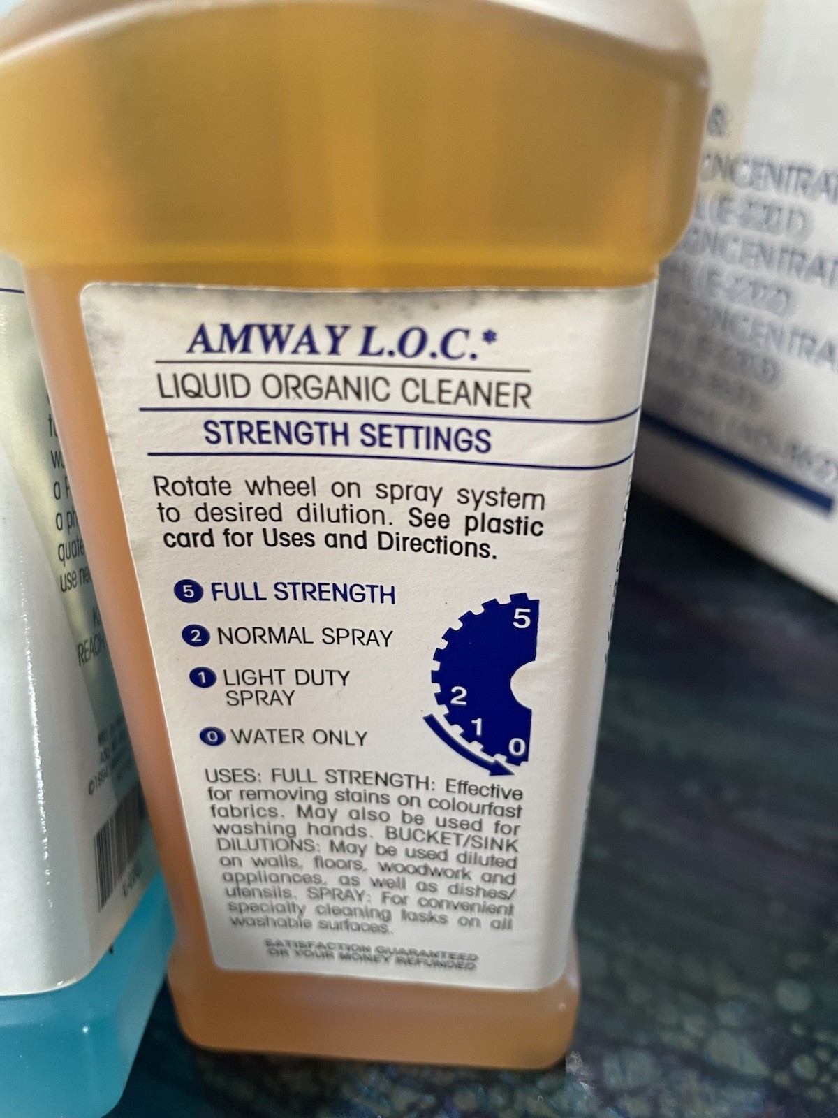 Amway Super Concentrated Cleaning System Caddy Carry Tray ZOOM