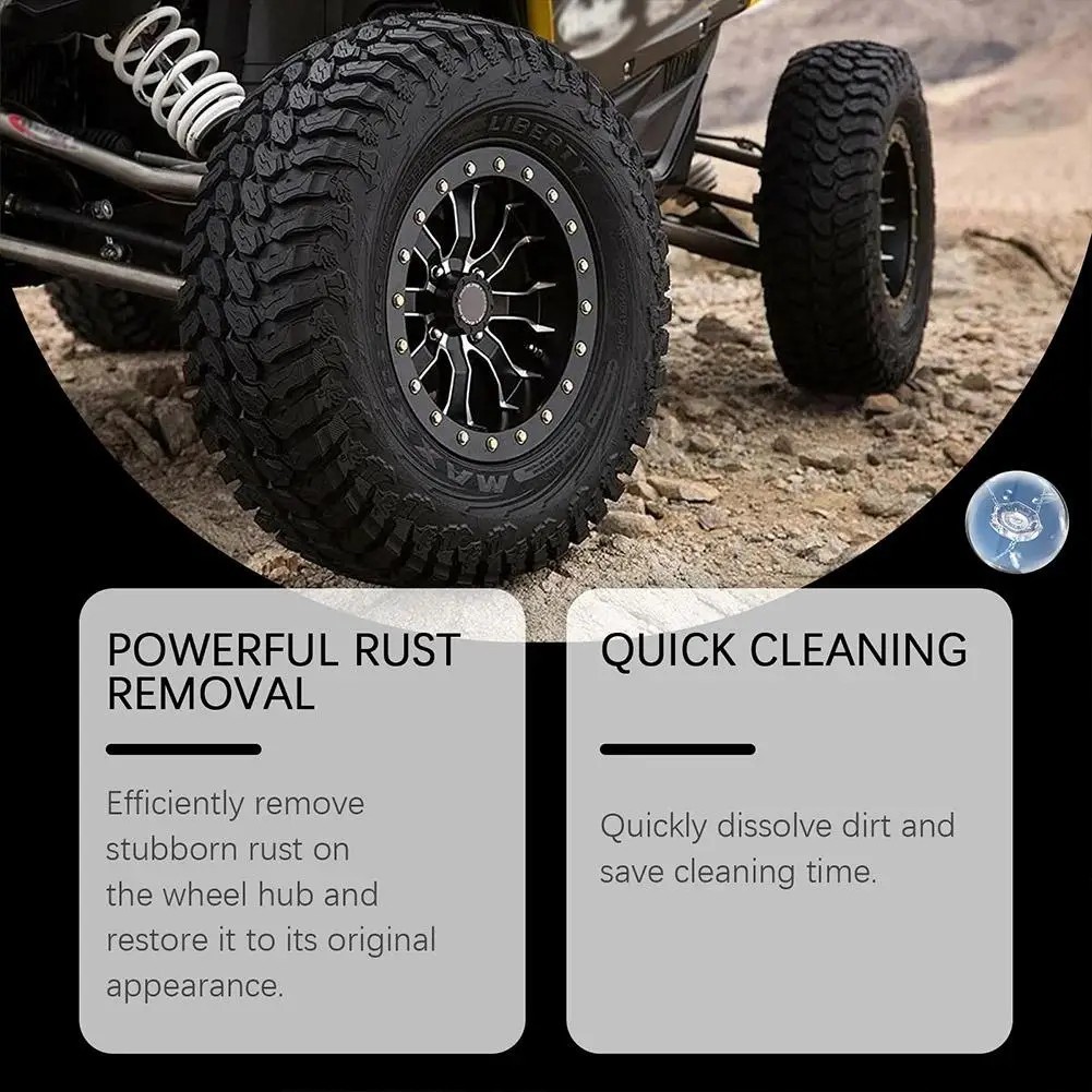 Iron Eraser Rust Remover Spray, Car Wheel Paint Brake Dust Fast Cleaner 120ml /*