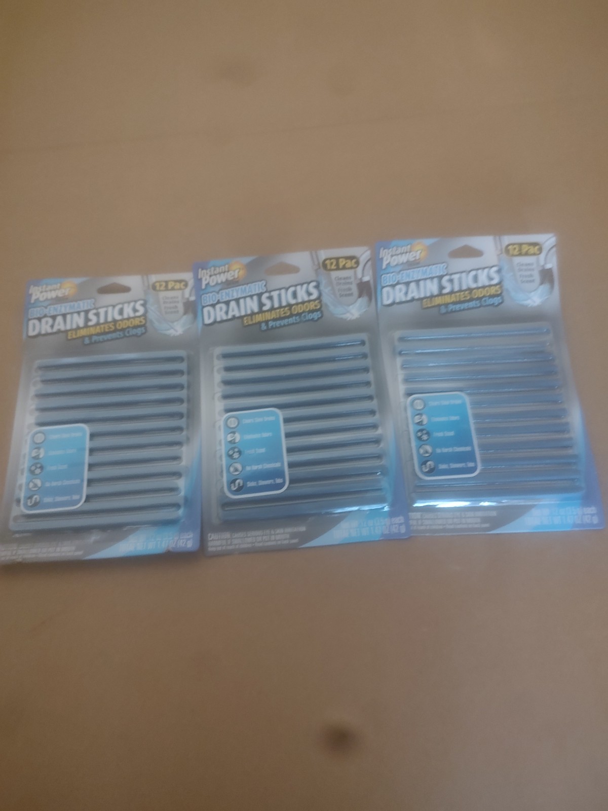 Instant Power Stick Enzymatic Drain Opener 36 pk