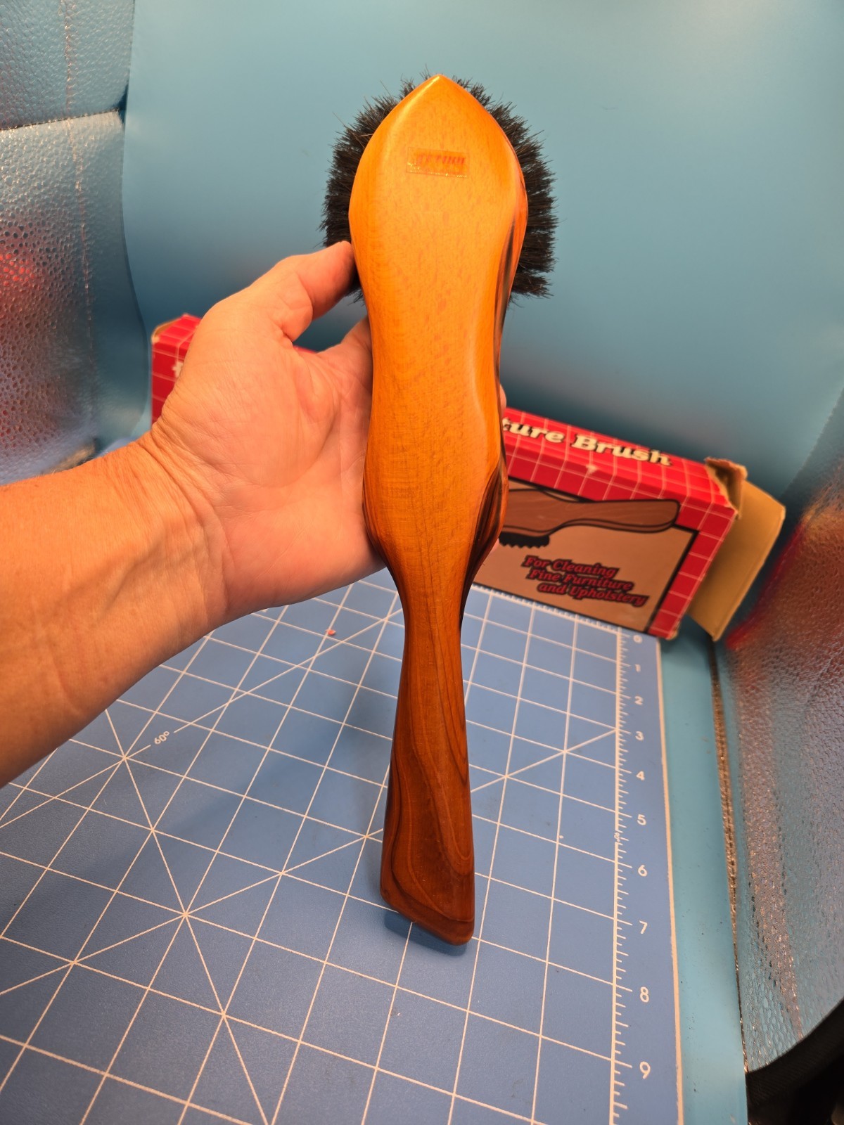 Vtg Fuller Brush Upholstery Furniture Brush New old stock West Germany 216-12037