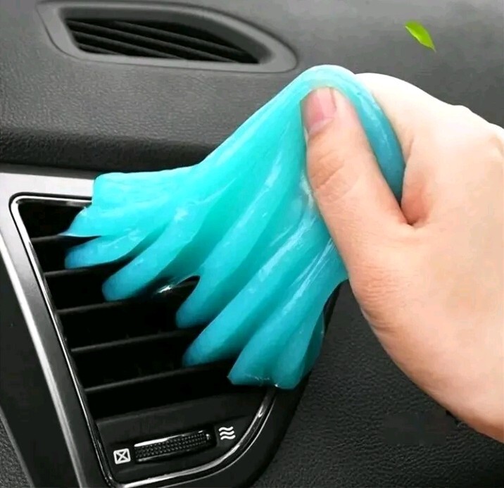 2 Cleaning Gel for Car Kit Dust Car Crevice Cleaner Air Vent Removal Putty