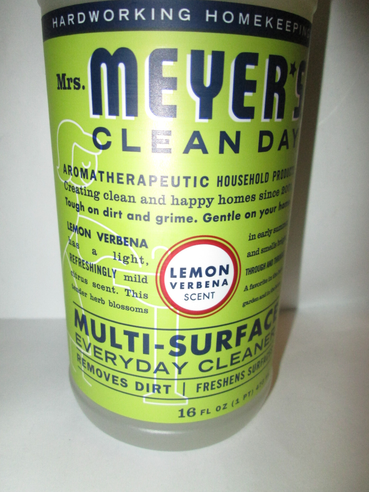 Mrs. Meyer’s Clean Day Multi Surface Everyday Cleaner, 16 OZ Lemon Verbena