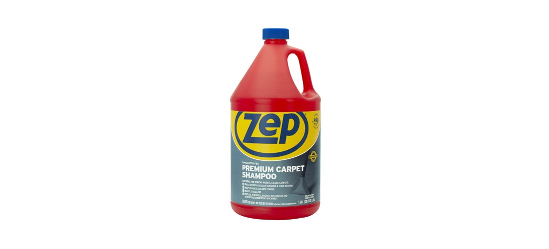 ZEP ZUPXC128 Carpet Cleaner, 128 oz Bottle, Liquid, Clear