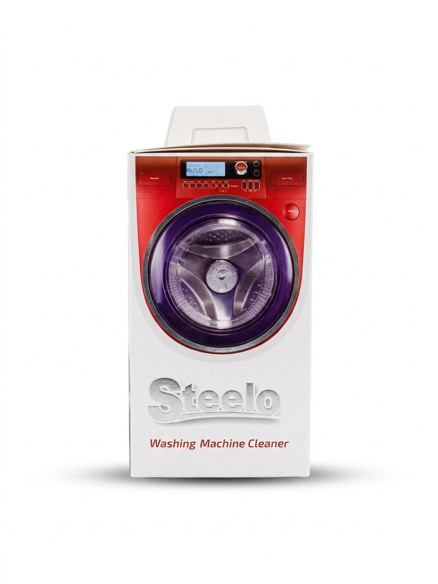 STEELO Home Appliance CLEANER & Descaler for Washing Machine, Iron & Chrome
