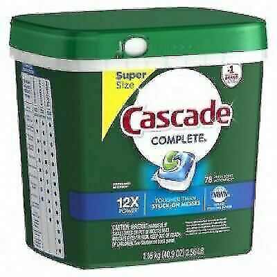 Cascade Complete Dishwasher Pods – Fresh Scent 78 Count (Pack of 1), White