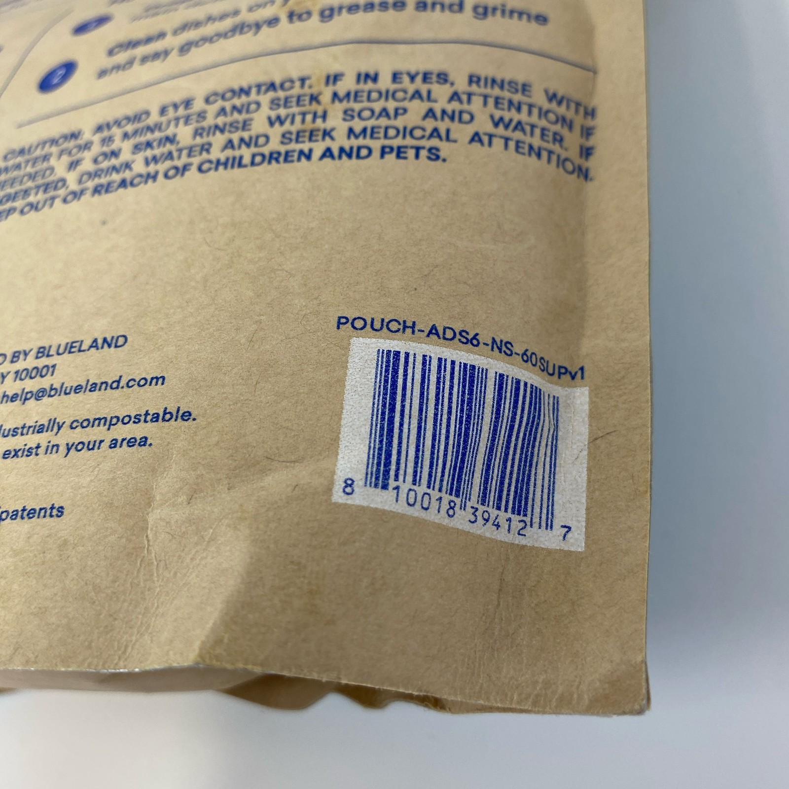 Blueland Dishwasher Tablets Refill Free & Clear 60 Loads (14.2 oz)