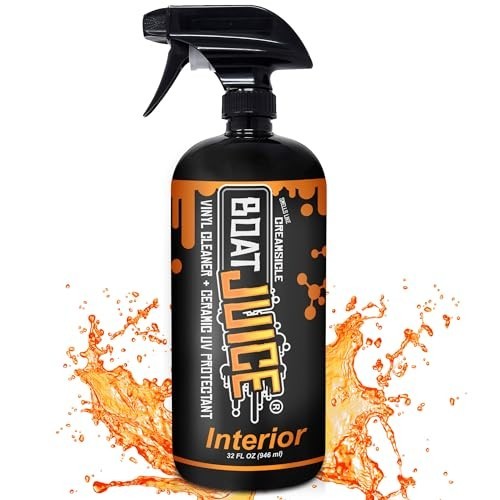 Boat Juice Interior Boat Cleaner Spray – Boat Seat Cleaner, Boat Vinyl Cleaner a
