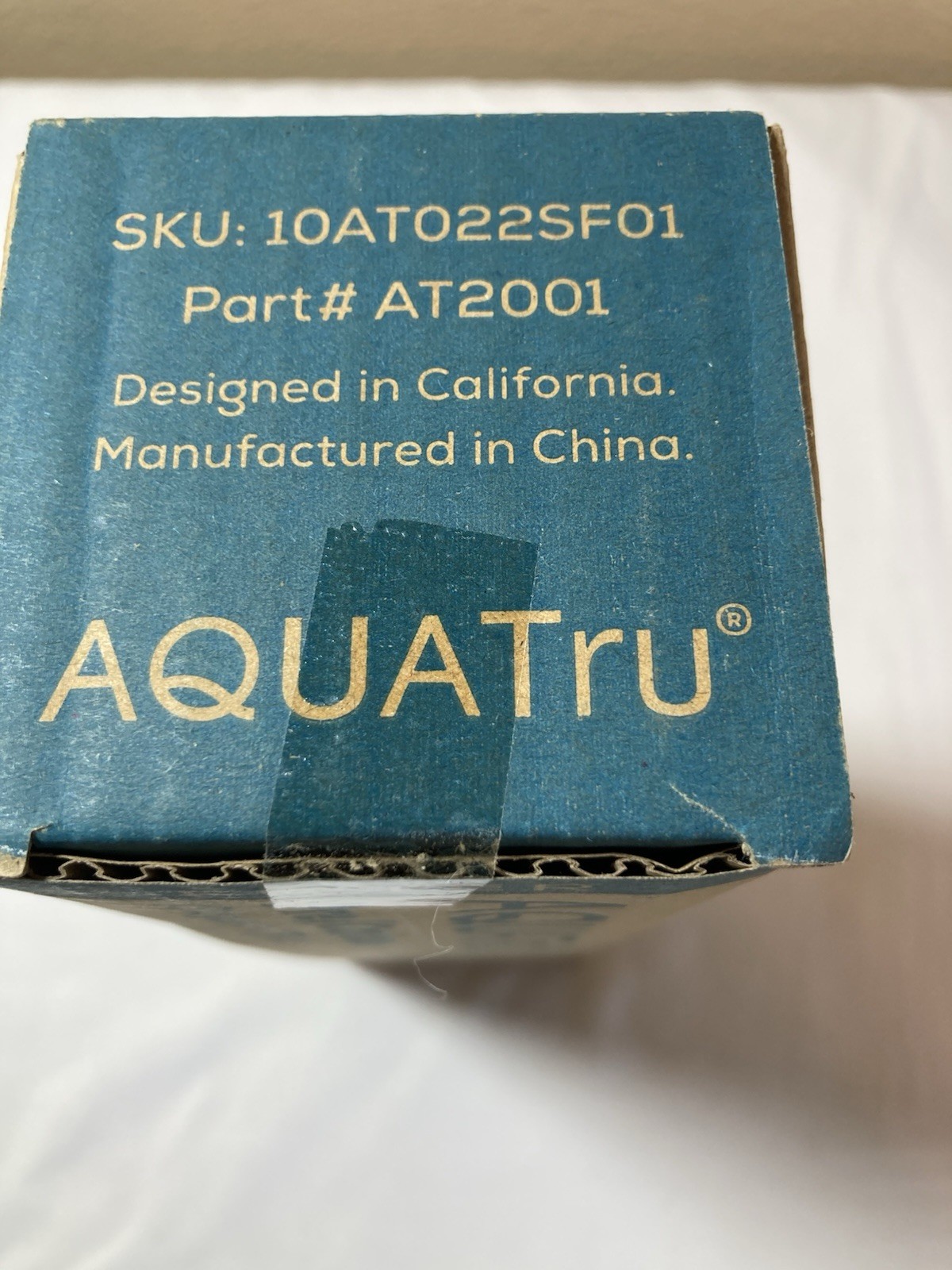 Open Box – AQUATru Pre/Carbon Stages 1-2 Water Filter AT2001 for Reverse Osmosis