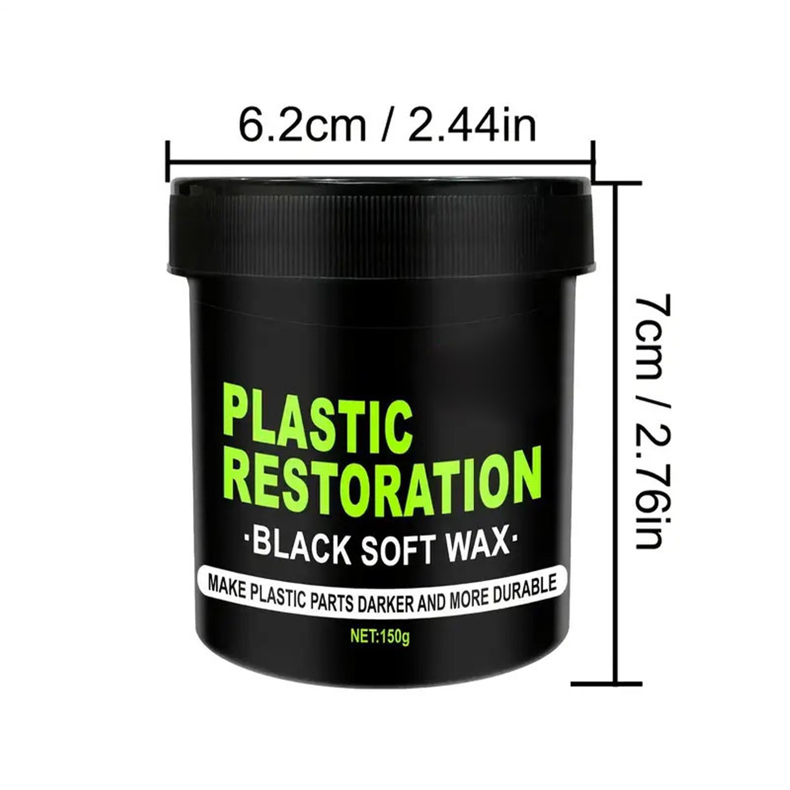 Ultimate Car Plastic And Trim Restorer UV Protection Long-Lasting Coating 300g