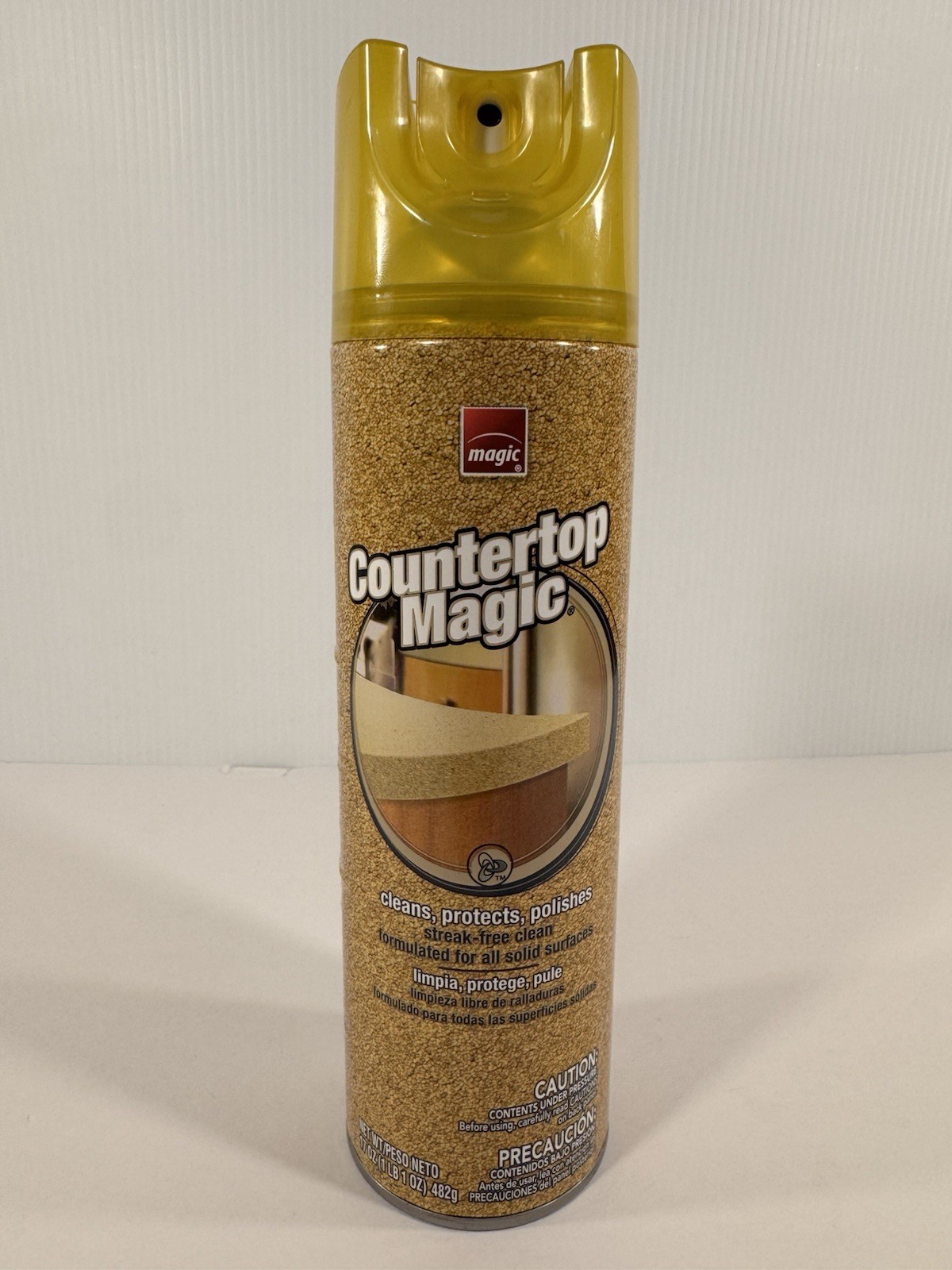 Magic Countertop Cleaner 17oz Yellow Bottle Discontinued New