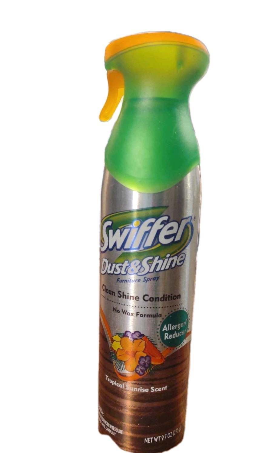 Swiffer Dust & Shine Spray Tropical Sunrise Scent 9.7 Oz Discontinued
