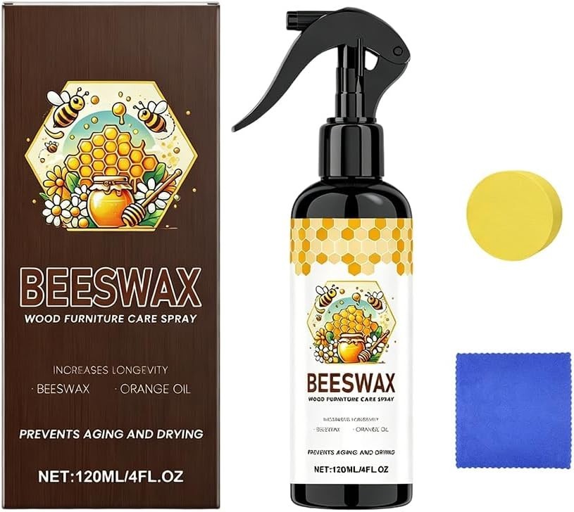 Professional Wood Polish & Cleaner Spray – Long-Lasting Shine & Protection
