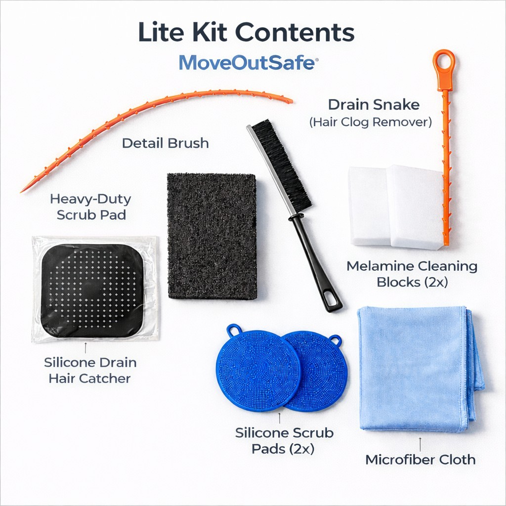 Contractor-Grade Bathroom/Kitchen Cleanup Kit (2 Package Set)