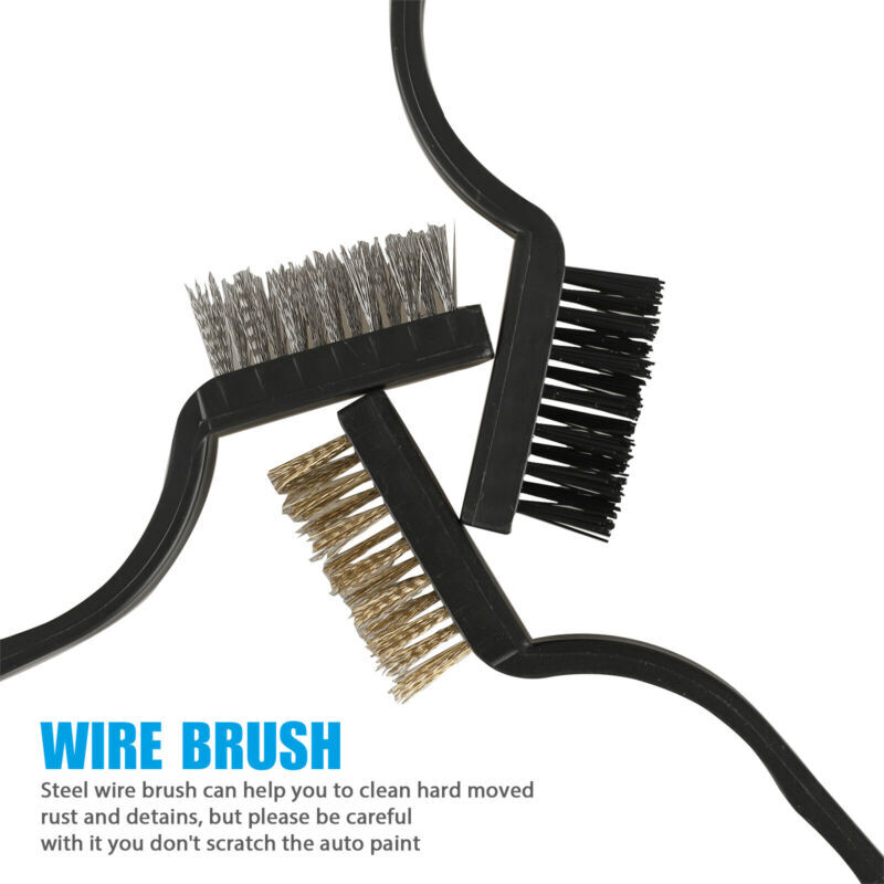 26Pcs Car Drill Wash Brush Auto Interior Wheel Home Detailing Clean Perfect Gift
