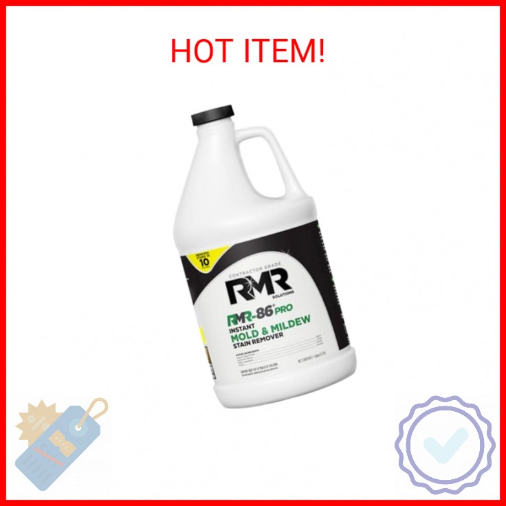 RMR-86 Pro Contractor Grade Mold Stain & Mildew Stain Remover Cleaning Solution,