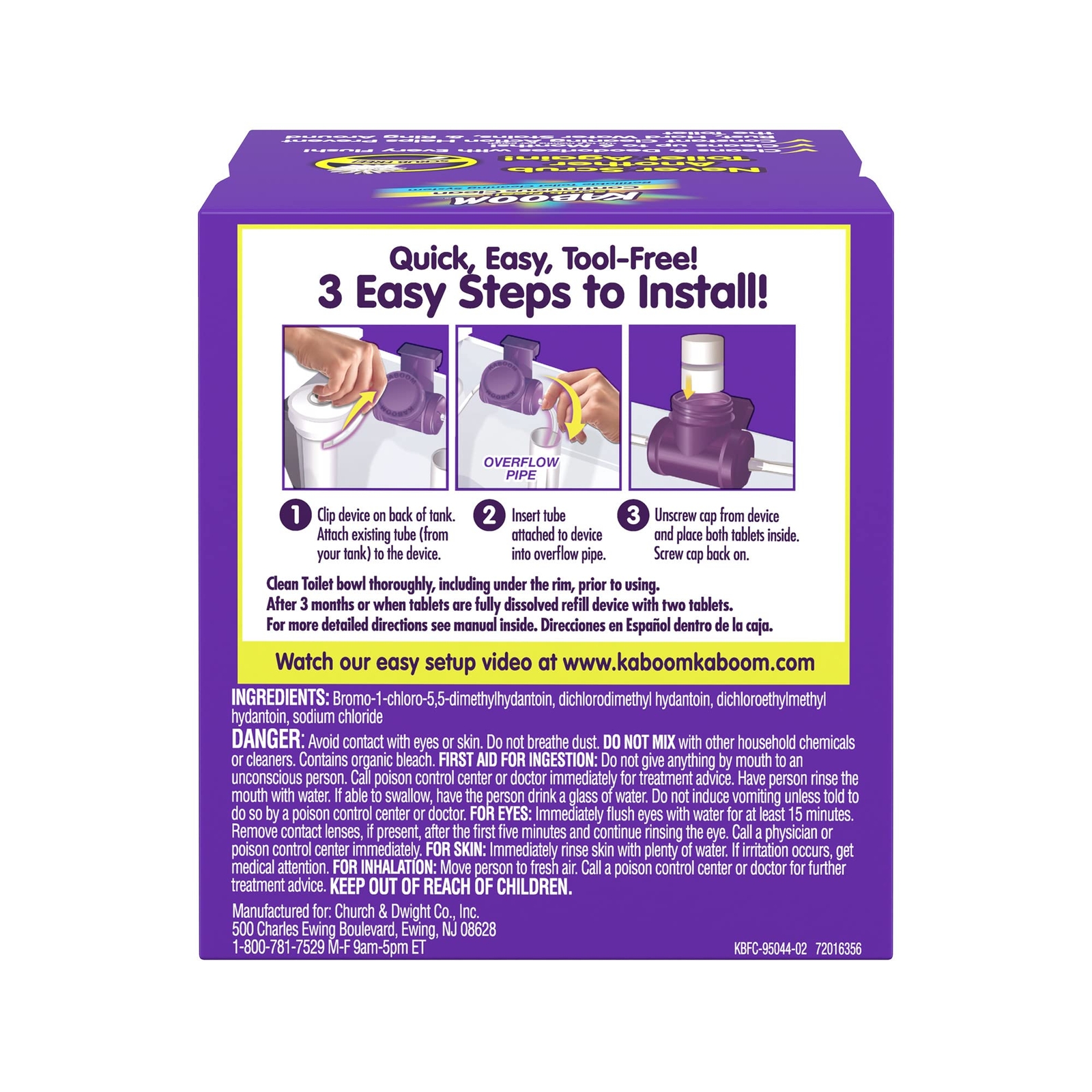 Free! Toilet Bowl Cleaner System Cleans To 6 Months w/ 2 Refills