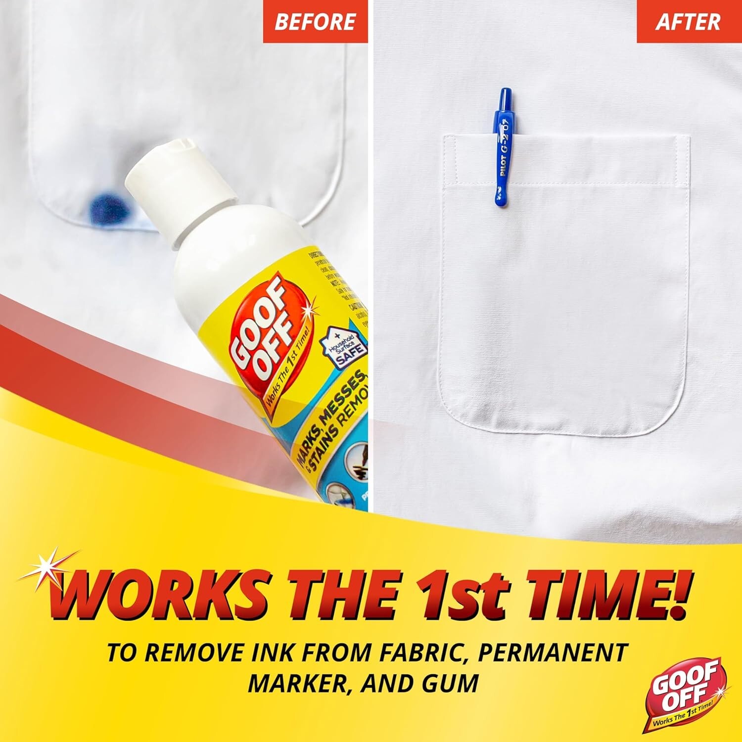 8oz Stain Remover Spray – Powerful Ink and Scuff Mark Cleaner for Households