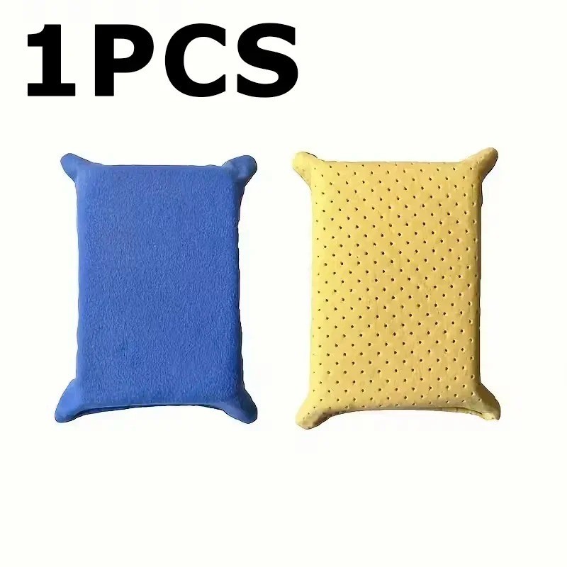 Car Cleaning Brush Double Sided Velvet Sponge Window Glass Kitchen Outdoor Clean