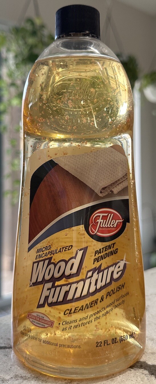 Fuller Wood Furniture Cleaner Polish Micro Encapsulated 22 oz RARE