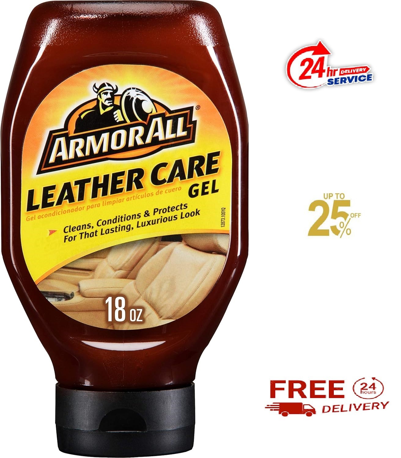 Armor All Car Leather Conditioner Gel, Interior Cleaner For Cars, Truc