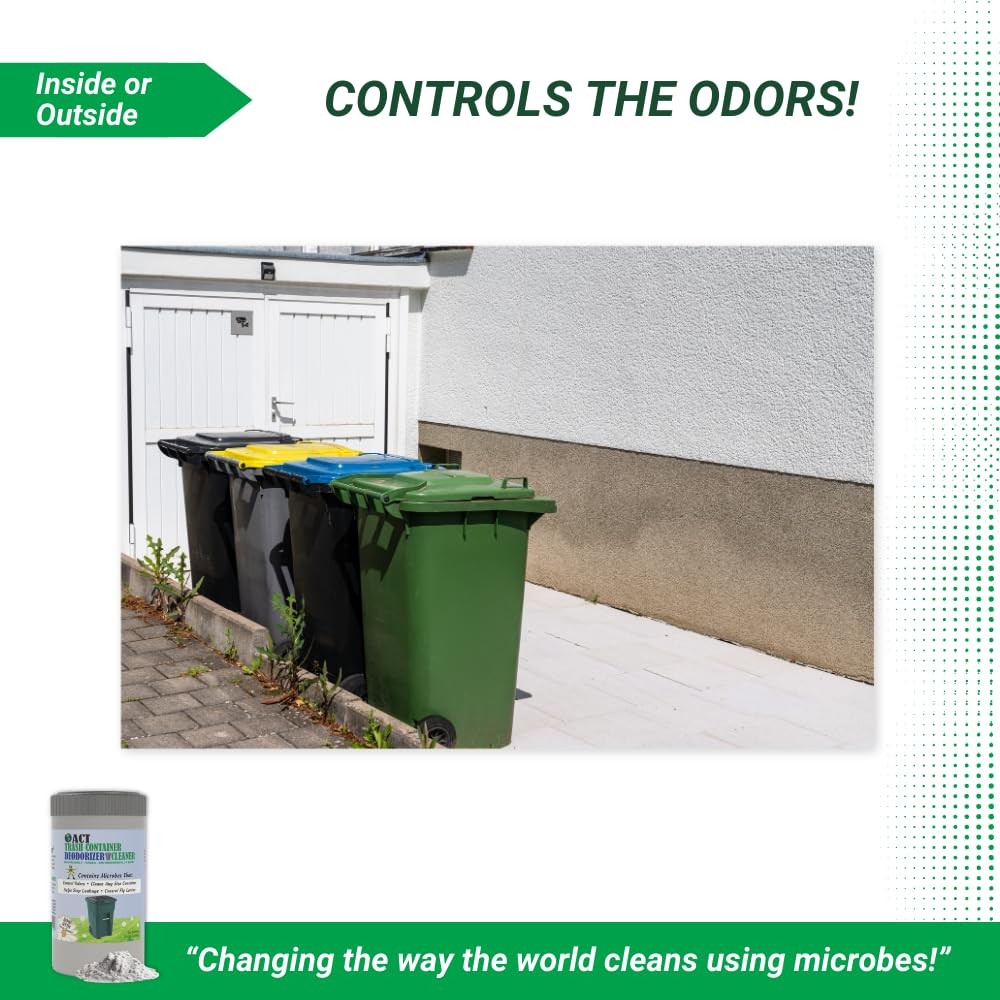 Trash Deodorizer and Cleaner | Eliminates Odors Controls Garbage Sludge | for…