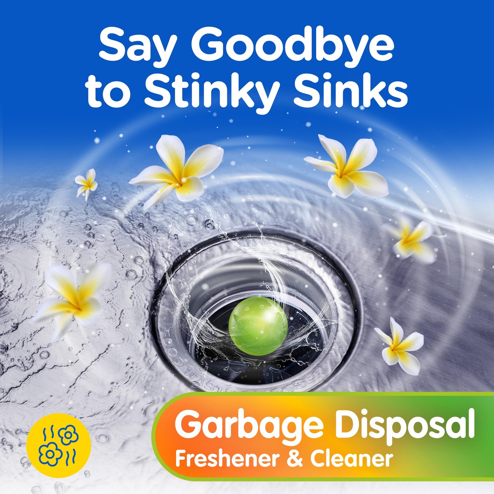 60 Count Plink Garbage Disposal Cleaner Deodorizer Assorted Scents Fresh