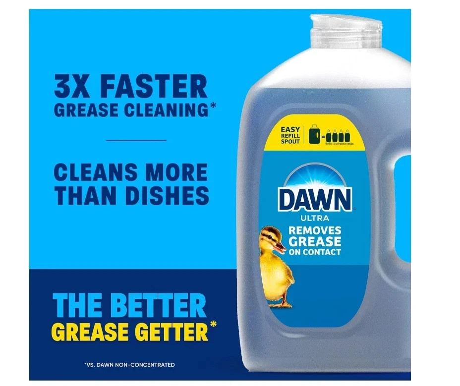 Dawn Ultra Original Dish Soap Refill Jug Large Size 51.5 oz