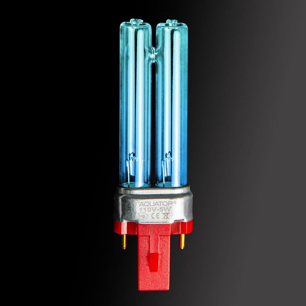 5W UV Bulb for Aquarium – Fits PF15-UV & SP5-UV Energy-Efficient Lamp for Cle…