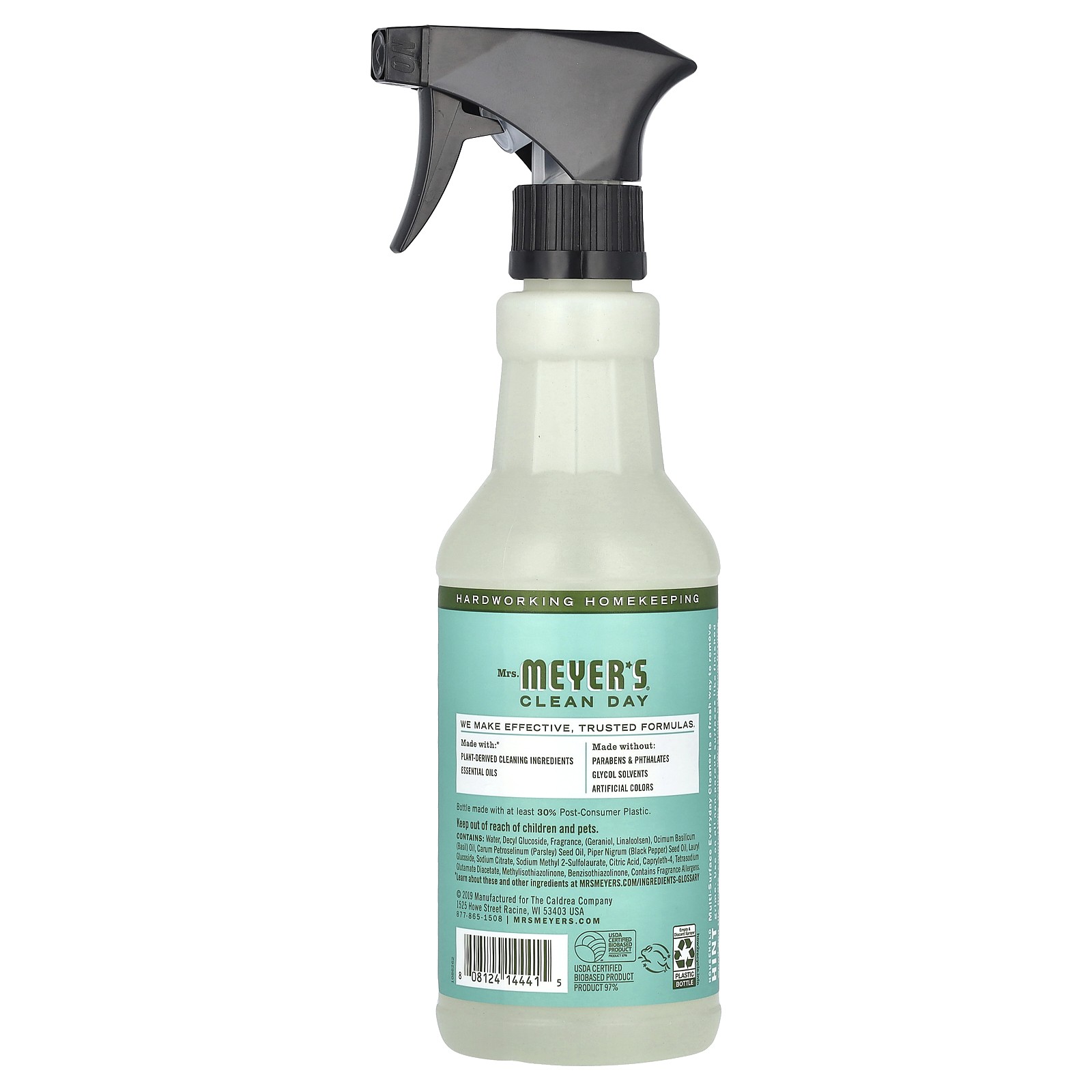 Multi-Surface Everyday Cleaner, Basil Scent, 16 fl oz (473 ml)