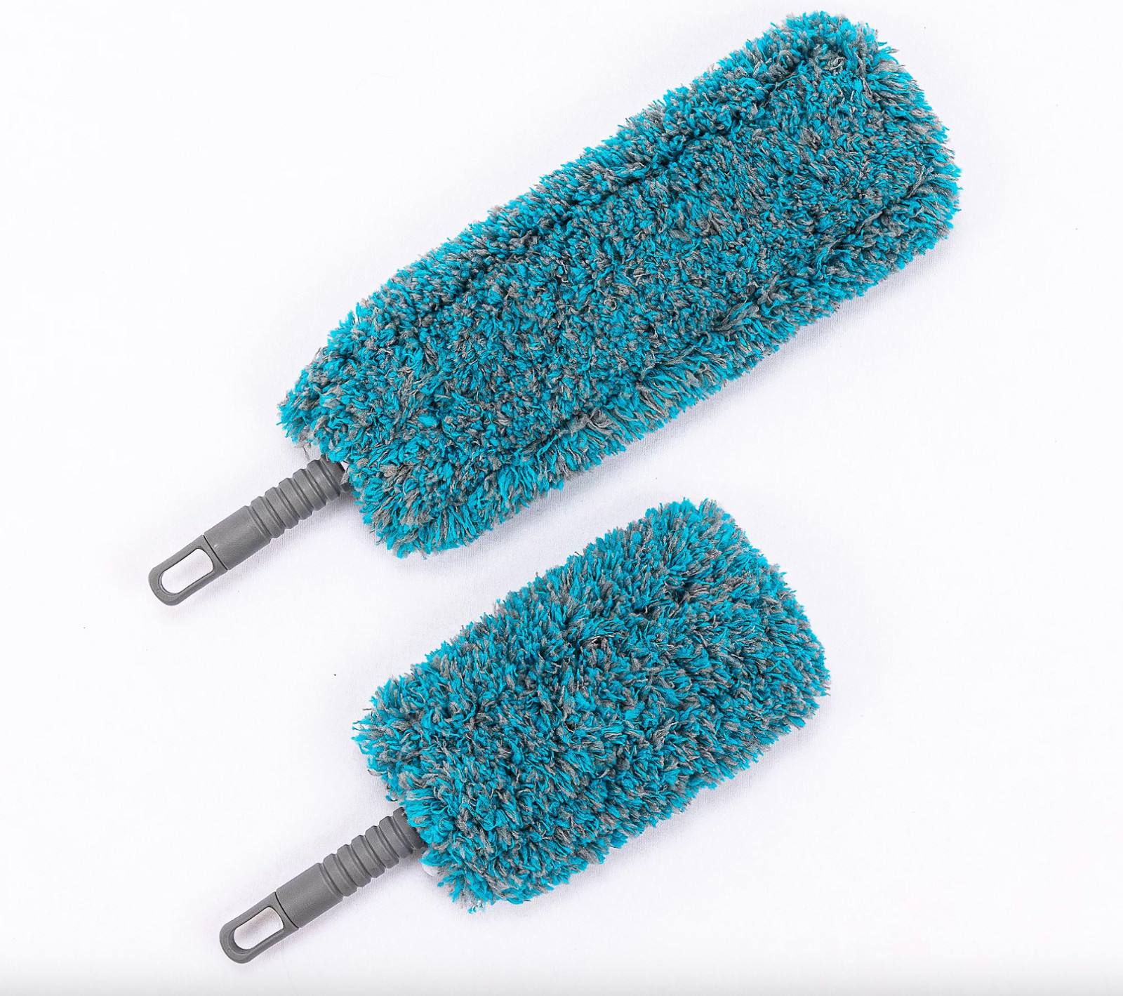 CAMPANELLI ProSeries 3pc Washable Duster Set w/Extension Pole – Aqua