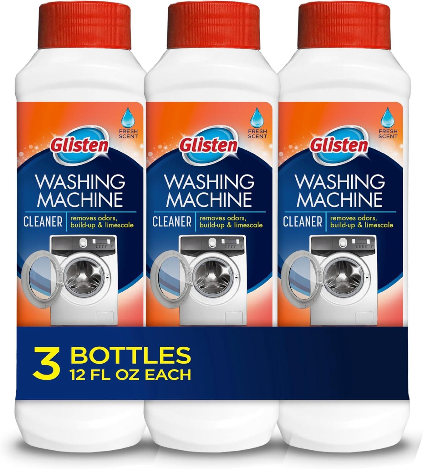 Washing Machine Cleaner, Helps Remove Odor, Buildup, and Limescale, Fresh Sce…