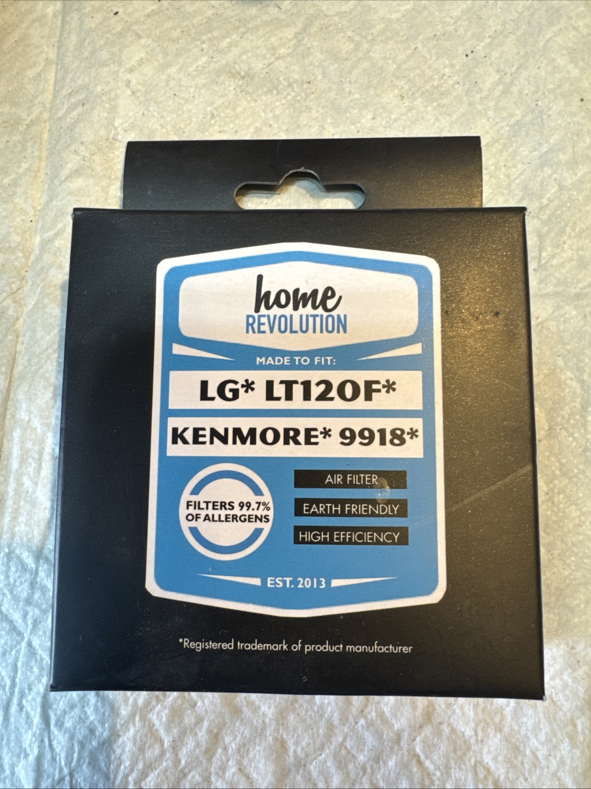 Home Revolution LG #LT120F or Kenmore #9918 Refrigerator Air Filter (3)