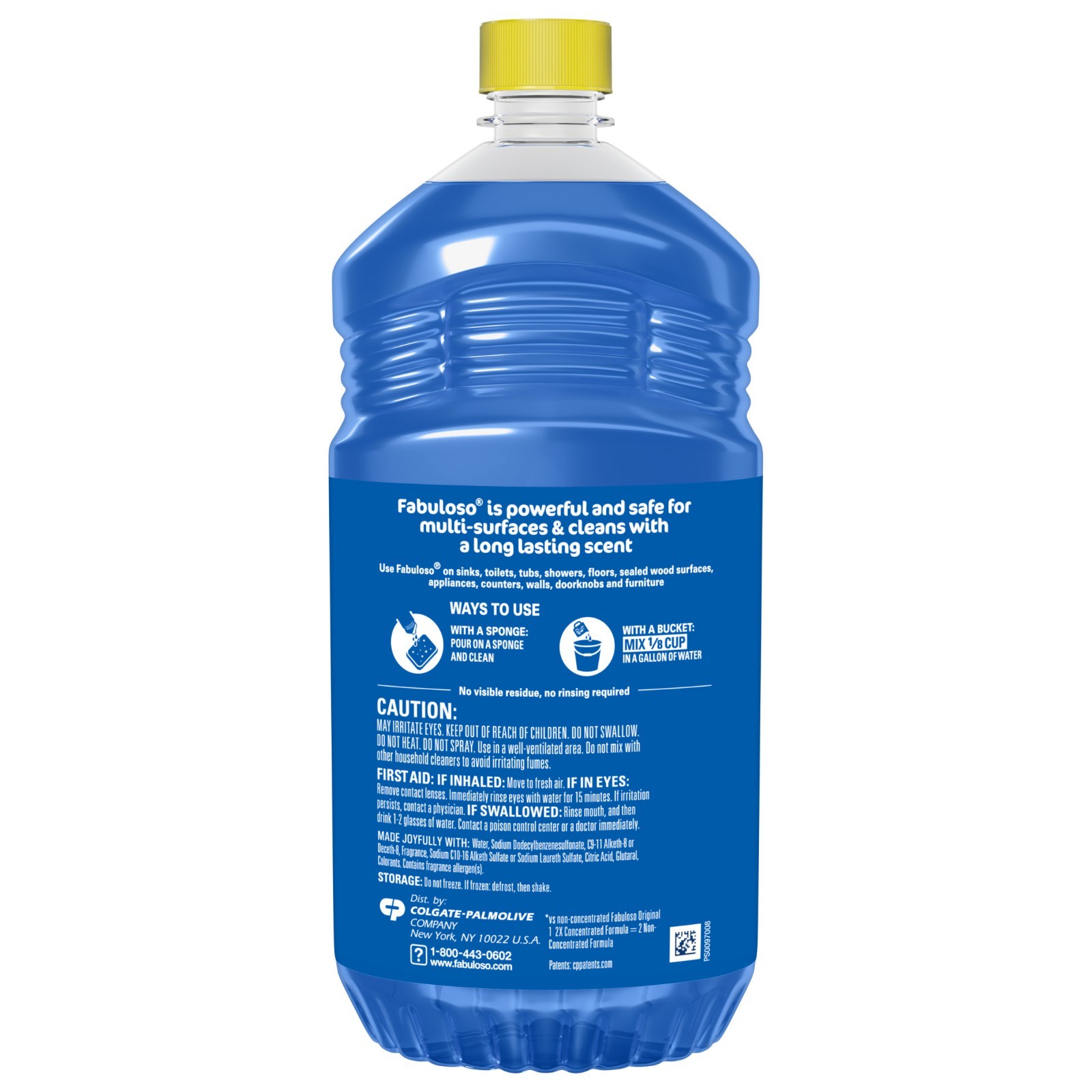 Fabuloso 56 oz Multi Surface Cleaner Spring Fresh Bleach Alternative