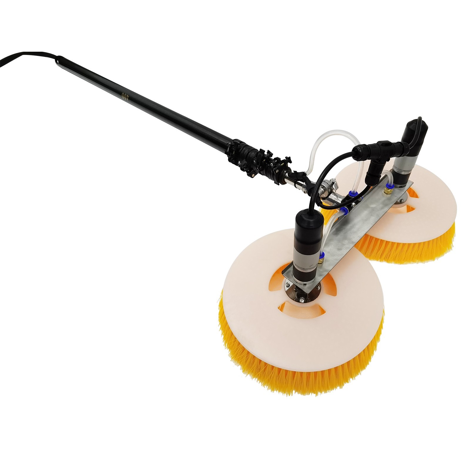 110V Double Head Solar Photovoltaic Panel Electric Washing Scrubbing Tool Kit