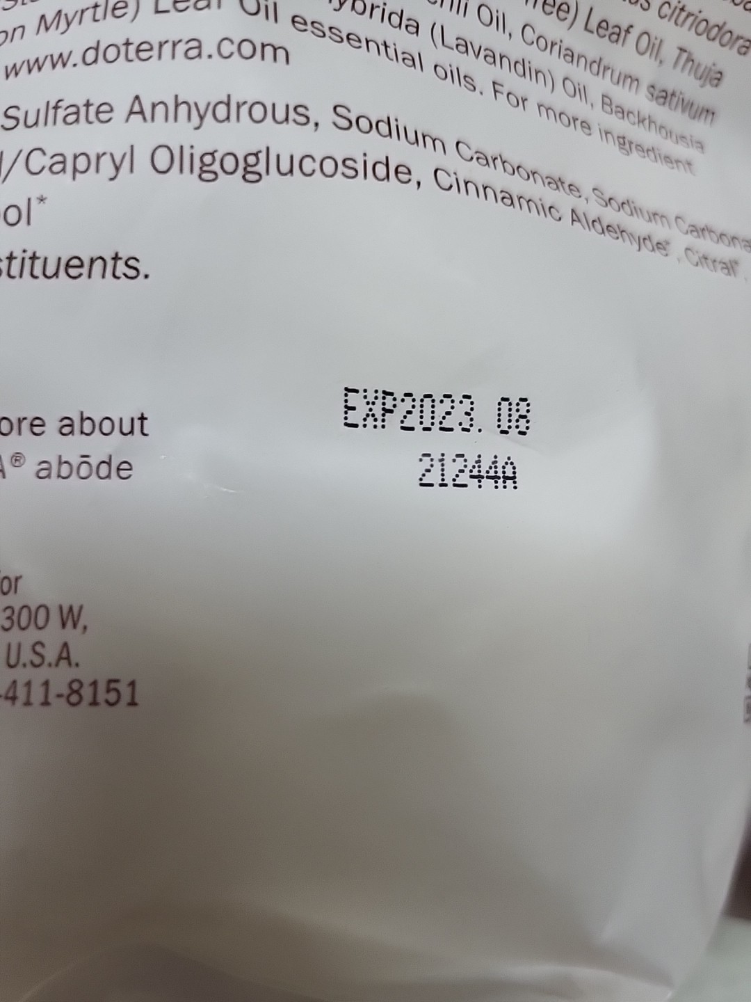 DoTerra ABODE Dishwasher PODS 24 count Sealed