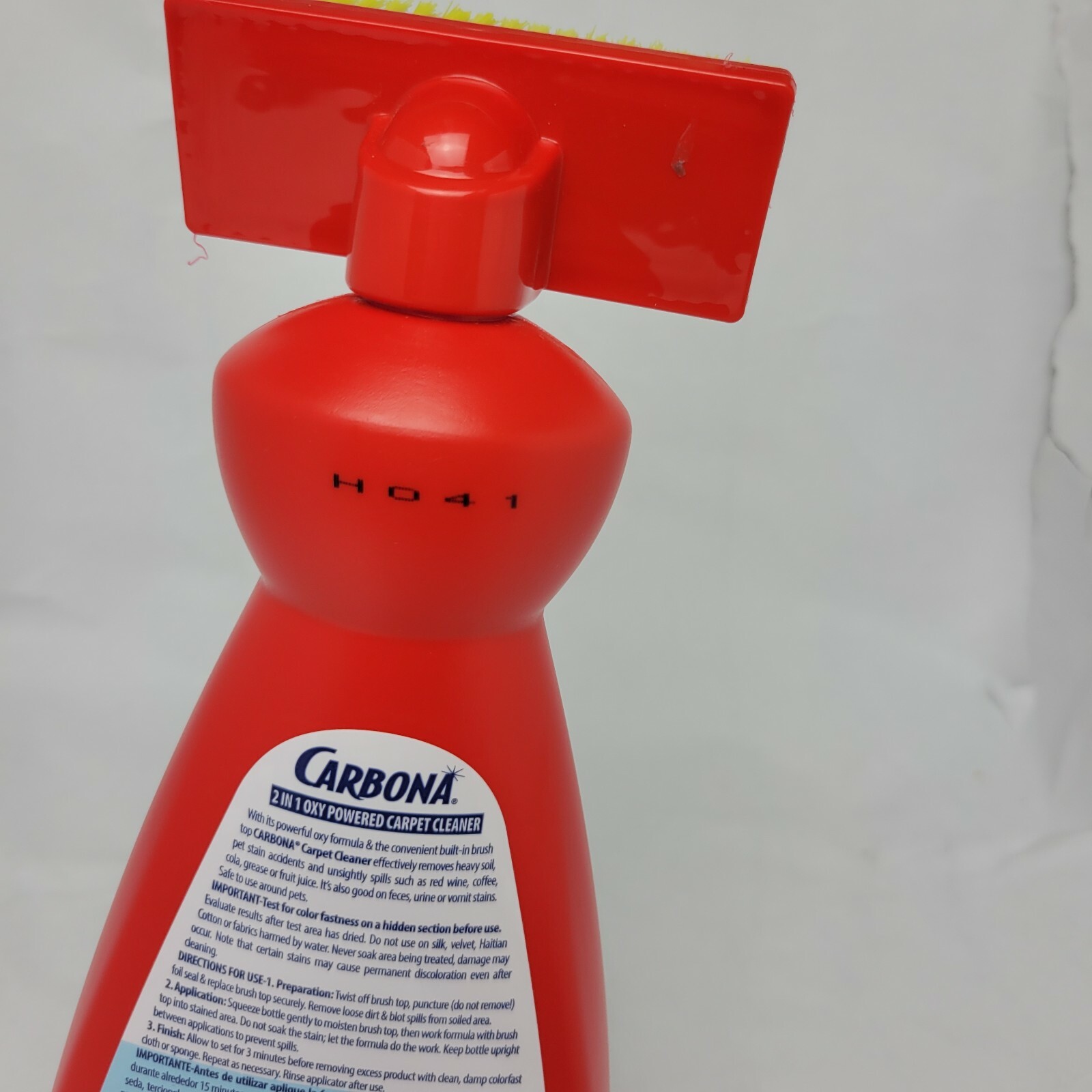 Carbona 2 in 1 Oxy Powered No Scent Carpet Cleaner 27.5 oz. Liquid